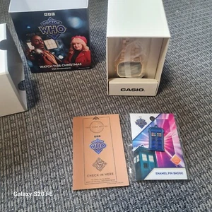 bbc casio dr who 2024 christmas limited edition 15th doctor ncuti gatwa watch - Picture 1 of 6