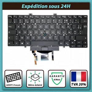 CLAVIER FRANÇAIS AZERTY DELL LATITUDE 5400 / 5401 / 5410 / 5411 - 0K4M86 + rétro - Photo 1/2