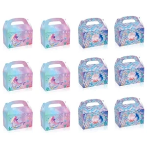 12pcs Candy Treat Boxes Gift and Goodie Paper Bags Party Favor Bags for Party - Picture 1 of 8