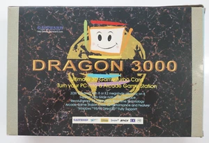 Carte Gainward Dragon 3000 PCI Voodoo 2 en boîte -- TESTÉE -- - Photo 1/11