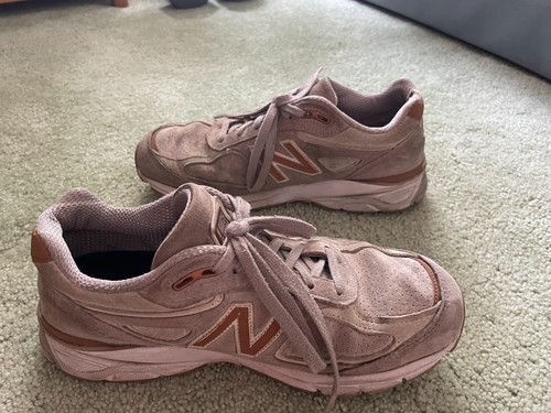 Scarpe da tennis in alabastro bianche da donna taglia 8 5 New Balance 990v4