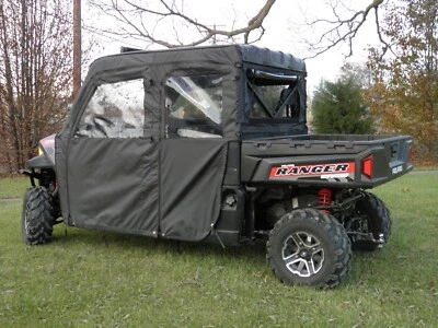 Polaris Ranger Crew 800 / Ranger Crew 570-6 Set of 4 Soft Doors & a Back Panel Foto 1 de 4