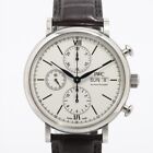 Iwc Portofino Iw391024 Stainless Steel Automatic Winding White Dial Men's Watch