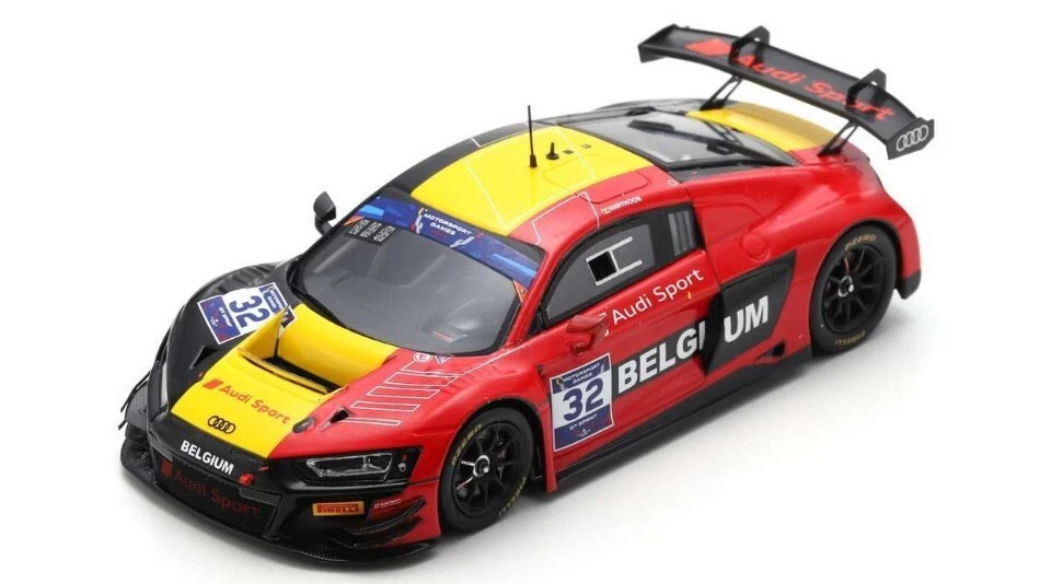 Modellino auto scala 1:43 Spark Model  AUDI R8 LMS GT3 N.32 3rd FIA GT SPRINT... - Immagine 1 di 1