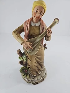 Ardco Dallas Fine Quality 9” Old Woman Porcelain Figurine Vintage  - Picture 1 of 9