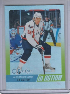 10/11 OPC Washington Capitals Alexander Semin In Action card #IA-3 - Picture 1 of 2