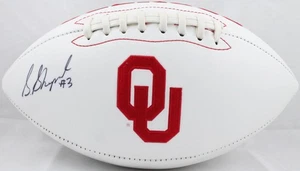 Sterling Shepard Autographed OU Sooners Logo Football- JSA W Auth - Picture 1 of 10