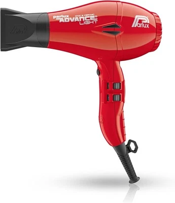 Parlux Advance Light Ionic & Ceramic Dryer 2200W Hair Dryer, Red - Image 1 of 4