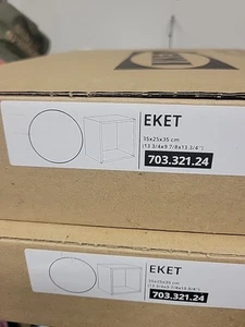 IKEA EKET White Square Cabinet Shelf Storage Box 703.321.24. - Picture 1 of 4