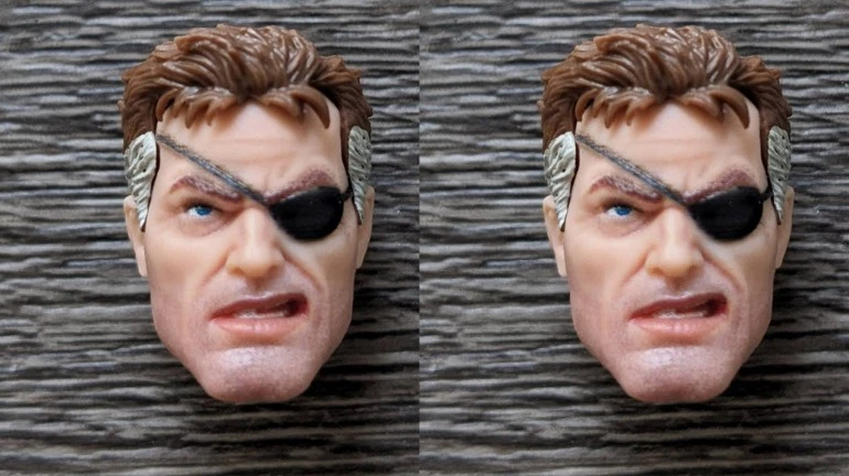 2 figuras personalizadas de forraje de Nick Fury Head de gamerverso Marvel Legends (paquete de 2 castigadores) Foto 1 de 1