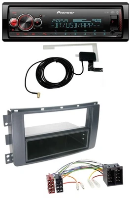 Pioneer Bluetooth DAB USB MP3 Autoradio für Smart ForFour 454 ForTwo 451 ISO - Bild 1 von 4