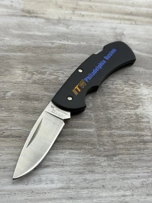 Cuchillo plegable Zippo hoja única EE. UU. ITW RESINA PHILADELPHIA Foto 1 de 4