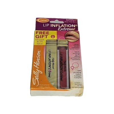 Sally Hansen Lip Inflation Extreme прозрачная розовая ягода 6690N30 с бесплатным подарком - Изображение 1 из 4