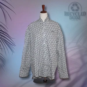 Camisa túnica VETEMENTS para mujer mediana 2018 con logotipo estampado de gran tamaño - Imagen 1 de 13