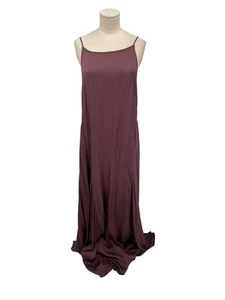 Neu mit Etikett Donna Karan New York Audrey Kleid langes Unterkleid lila Größe 14 - Bild 1 von 19