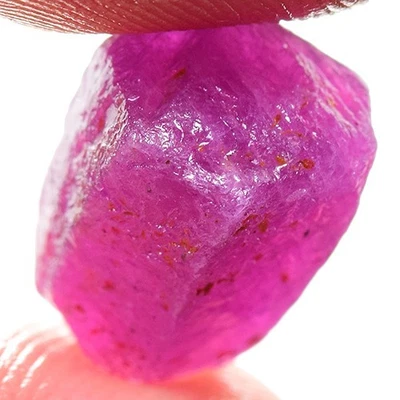 UNHEATED RUBY 16.15ct 100% NATURAL RED UNTREATED RUBY ROUGH - Image 1 of 3