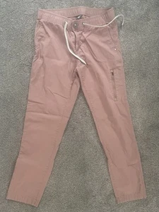 Vuori Ripstop Pants Womens Small Pink Organic Cotton Climber Joggers - Picture 1 of 7