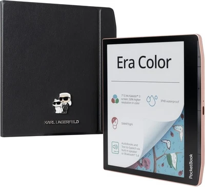 PocketBook Era Color E-Reader 7" E-Ink 32 GB Schwarz DACH Bundle Karl Lagerfeld - Bild 1 von 4