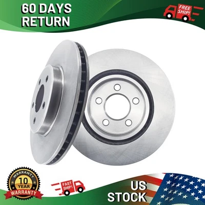 FRONT Premium Replacement Brake Rotors for Chrysler 300 2005 - 2023/Dodge - Imagem 1 de 4