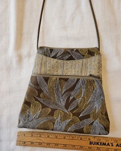 Borsa a tracolla Maruca "City Girl" arazzo borsa a mano Colorado USA - Foto 1 di 6