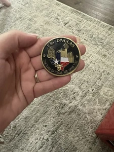 FBI Dallas Texas Challenge Coin - Picture 1 of 2