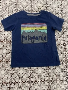 Patagonia Toddler size 2T short sleeve tshirt, Blue - Picture 1 of 4