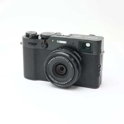 Fujifilm Fuji X100V Black Digital Camera Shutter Count 12900 - Image 1 of 4