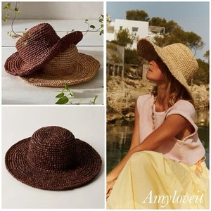 Cappello Free People X En El Mar Bingin Bucket nuovo - Foto 1 di 6