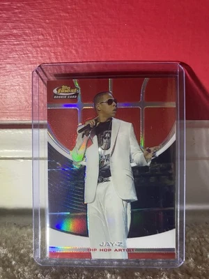 2005 Topps Finest - Jay-Z Rookie (RC) Red Refractor /169 #101 Hip Hop Artist - Image 1 of 2