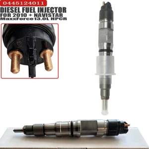 Diesel Fuel Injector 0445124011 FOR 2010 + Navistar MaxxForce13.0L HPCR NEW - Bild 1 von 6