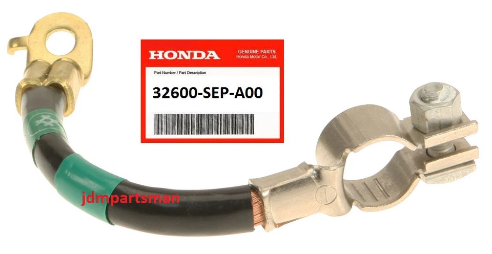 Cable de batería negativo genuino (-) compatible con Acura TL 32600-SEP-A00 2004-2006 Foto 1 de 1