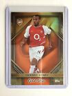 TOPPS ARSENAL TEAM SET 2023/24 PARALLEL GOLD DRIP THIERRY HENRY 12/25