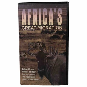 Africa's Great Migration VHS Discovery Channel 1990 African wildlife journeys - Picture 1 of 5