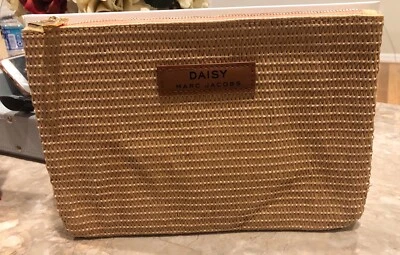 Bolso sin asas/bolsa de paja Marc Jacobs con interior de melocotón y cierre de cremallera Foto 1 de 4