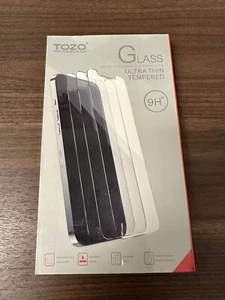 Protector de pantalla de vidrio temido ultra delgado Tozo para iPhone 2020 6,1 pulgadas 5E - Imagen 1 de 3