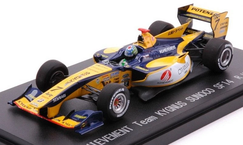 Sunoco Super Formula Achievement Team Kygnus SF14 R.Hirakawa 1:43 EBBRO 45117 - Immagine 1 di 1