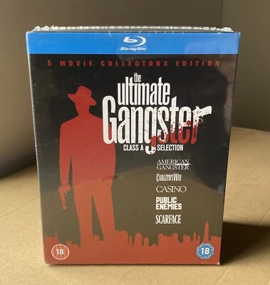 The Ultimate Gangster Collection: 5 Discs UK Blu-Ray NEW & SEALED BOX-SET MAFIA - Image 1 of 3