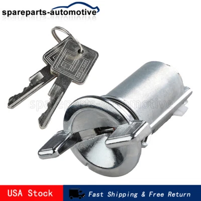For Chevy GMC Pontiac Buick Ignition Lock Switch Cylinder W/2 Keys US61L 1155883 - Image 1 of 4