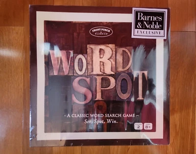 "Word Spot" A Classic Word Search Game NIB, Sealed, By Front Porch Classics - Image 1 of 2