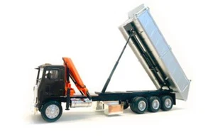 Promotex 006601BR 1/87 Scale White Road Commander Coe Dump Truck - Picture 1 of 1