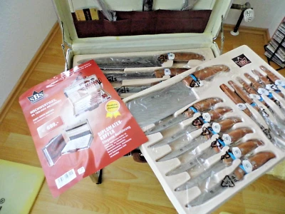 Hochwertiges 25 teilig. Messerset Chef-Koch Koffer - Bild 1 von 4