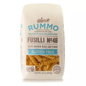 Rummo Gluten Free Fusilli N.48 - Gluten Free Fusilli Pasta Noodles Made with ... - Picture 1 of 6