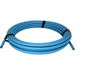 Tubo de agua MDPE azul 20 mm, 25 mm y 32 mm elección de tamaños y longitud suministrada en espiral - Imagen 1 de 1