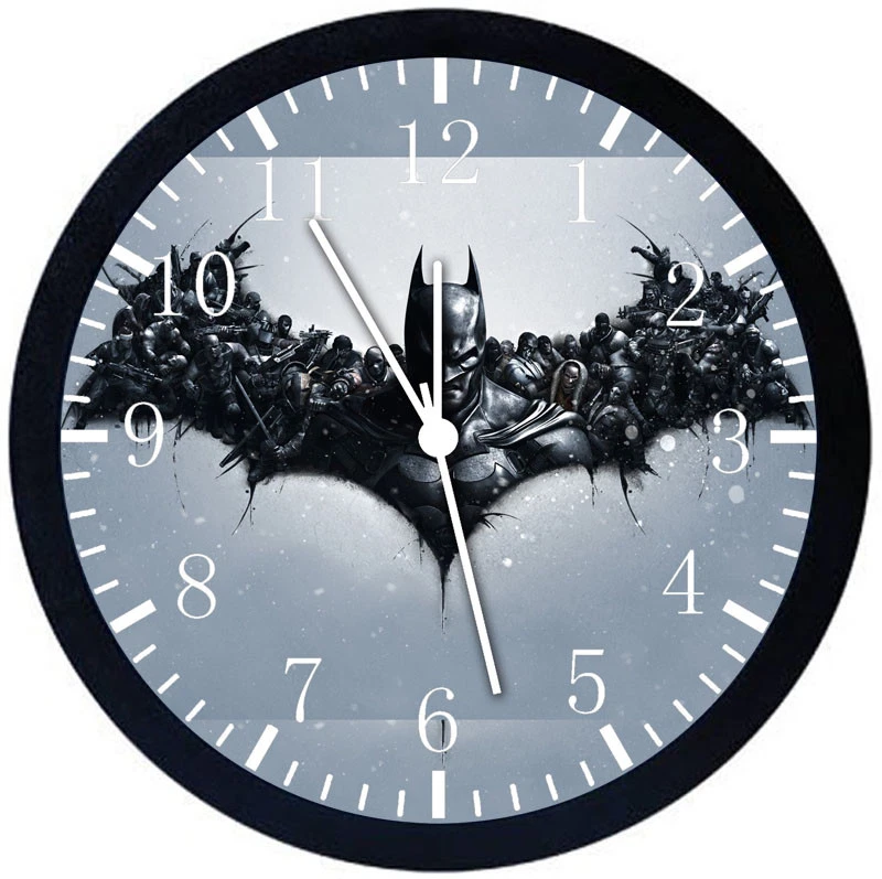 Batman Black Frame Wall Clock E58 - Image 1 of 1