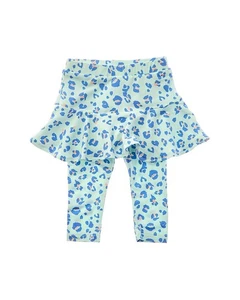 Rockets Of Awesome Leopard Twofer Skirt Blue 0-3M - Picture 1 of 2