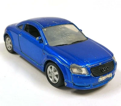 Welly Nessun 9740 – Audi Tt – Vintage 1990s Modellino Giocattolo Auto – IN Cina - Immagine 1 di 3