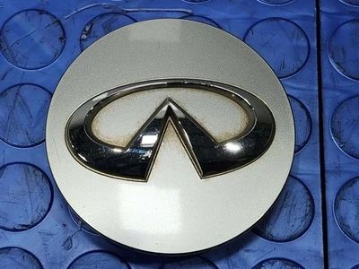 2011-2017 Infiniti QX56 QX80 Alloy Wheel Center Cap Silver OEM 403421LB4A - Image 1 of 4