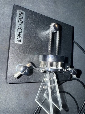 Bencher BY-1 Iambic Paddle Telegraph Key Ham Radio Nice Later Model Vibroplex W/ - Image 1 of 4