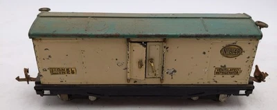 Coche refrigerador Lionel 814R vintage calibre O de preguerra - marfil/pavo real Foto 1 de 4