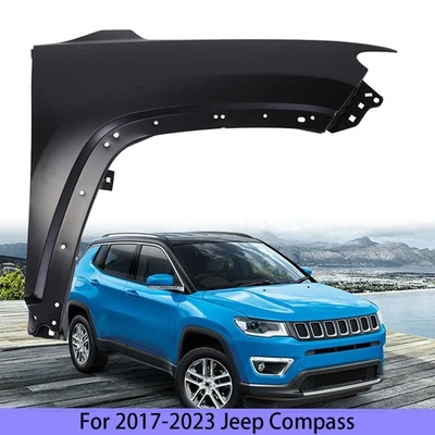 Fender Right Side for Jeep Compass 2017 2018 2019 2020 2021 2022 2023 Primed — 第 1/4 张图片